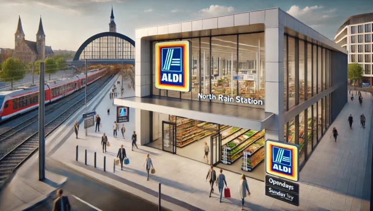 “Essen’deki Yeni Aldi Mağazası Pazar Günleri de Açık! Kuzey Ren Vestfalya’da Süpermarket Yasaklarına İstisna”